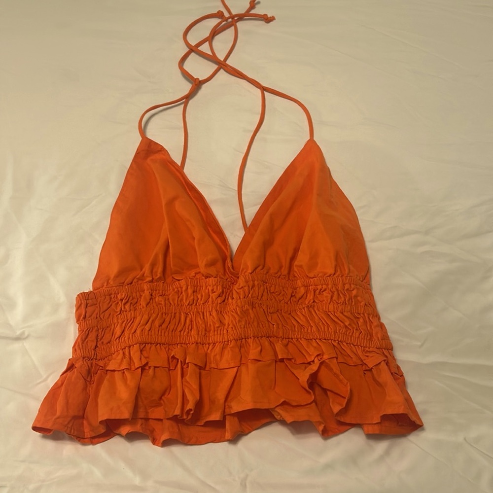 Orange top